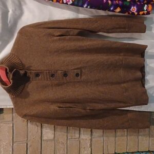 Eddie Bauer | Sweater Top | M, brown